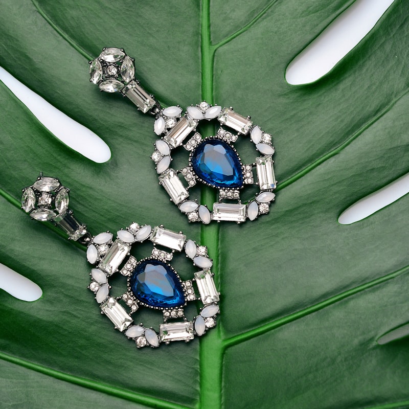 Emerald Chandelier Earrings